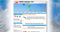 Desktop Screenshot of apcoaviation.com